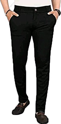 Bhavy Creat Regular Fit Men Black Trousers