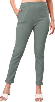 NEXSUS APPARELS Grey Jegging(Solid)