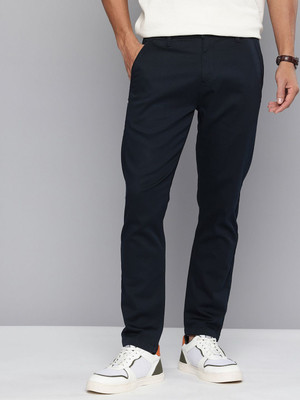 FLYING MACHINE Slim Fit Men Blue Trousers