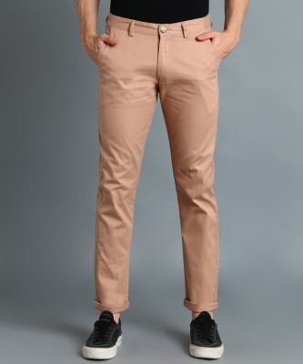 Sweetyy Comfort Fit Men Orange Trousers