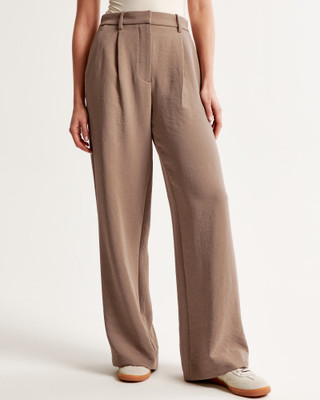 FNOCKS Comfort Fit Women Beige Trousers