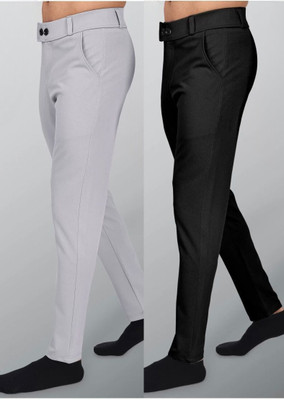 lapataclub Slim Fit Men Multicolor Trousers