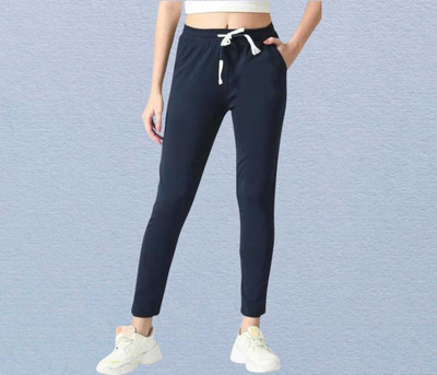 RDX Regular Fit Women Blue Trousers