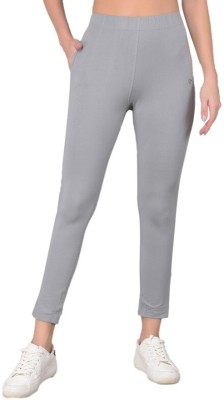 Comfort Lady Relaxed Women Grey Trousers