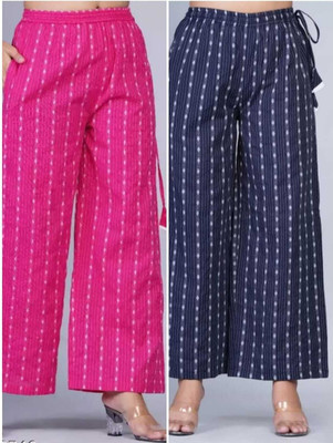 LOOPUP Regular Fit Women Multicolor Trousers