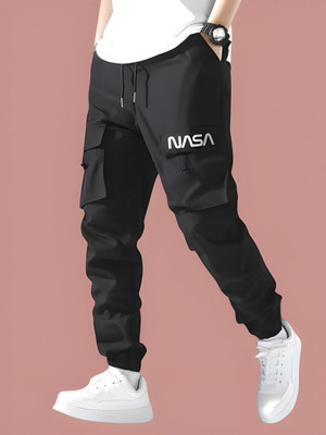 Sunbeauty Slim Fit Men Black Trousers
