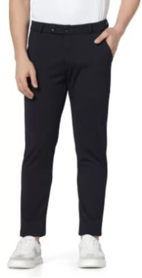 Style sync Slim Fit Men Black Trousers