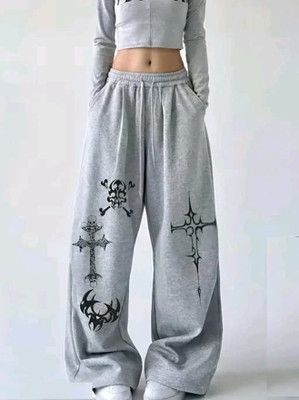 SABIAFASHION Loose Fit, Regular Fit Women Grey Trousers