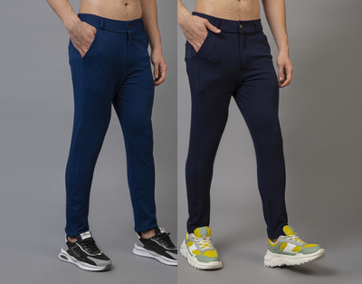 ynam Straight Fit Men Multicolor Trousers