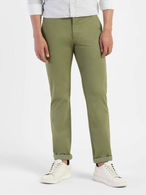 LEVI'S Slim Fit Men Green Trousers