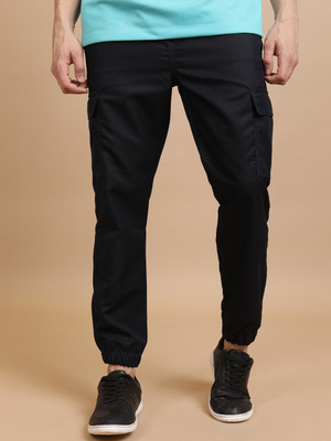 HIGHLANDER Regular Fit Men Dark Blue Trousers