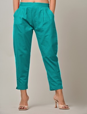 Rakshita Fashions Regular Fit Women Light Blue Trousers