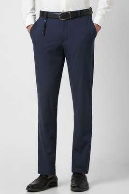 V DOT BY VAN HEUSEN Skinny Fit Men Blue Trousers