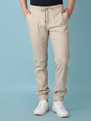 UNLIMITED Regular Fit Men Beige Trousers