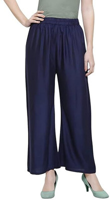 Shelly fashion Regular Fit Women Blue Trousers