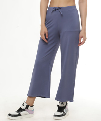fithub Regular Fit Women Light Blue Trousers