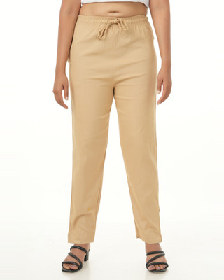 LoveiT Regular Fit Women Brown Trousers
