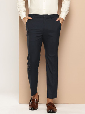 INVICTUS Regular Fit Men Blue Trousers