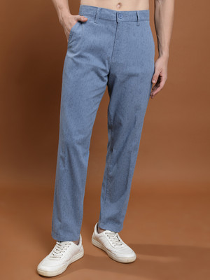 HIGHLANDER Regular Fit Men Blue Trousers
