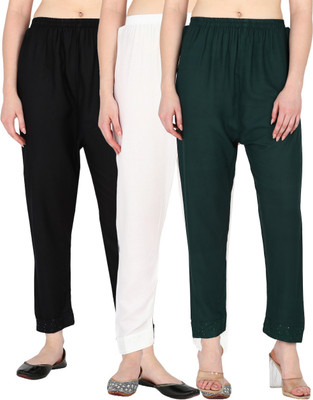 Anvi creation Regular Fit Women Multicolor Trousers