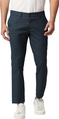 BASICS Tapered Men Dark Blue Trousers