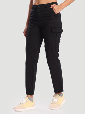 Bene Kleed Slim Fit Women Black Trousers
