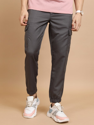 HIGHLANDER Regular Fit Men Grey Trousers