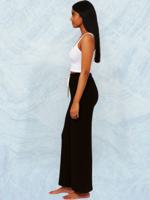 EpicDesigns Comfort Fit Women Black Trousers