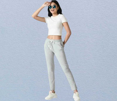 Trandone Regular Fit Women Grey Trousers