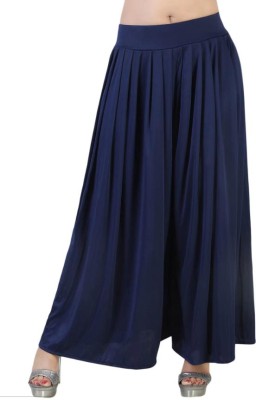 Fashion Baraaz Flared Women Dark Blue Trousers