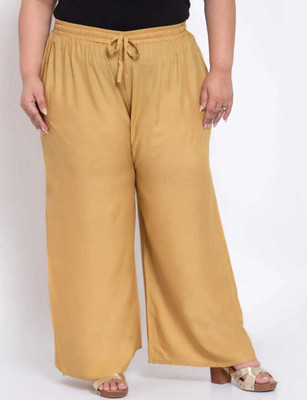 Nilaya Collecton Relaxed Women Beige Trousers