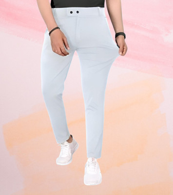 Style sync Regular Fit Men White Trousers