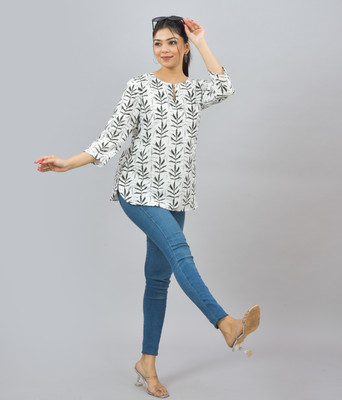 SAAV Regular Fit Women White Trousers