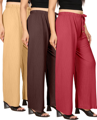 bhurkhiya Regular Fit Women Multicolor Trousers