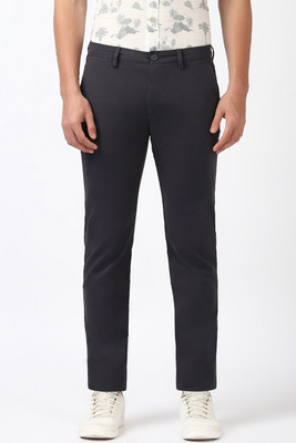 PETER ENGLAND Skinny Fit Men Grey Trousers
