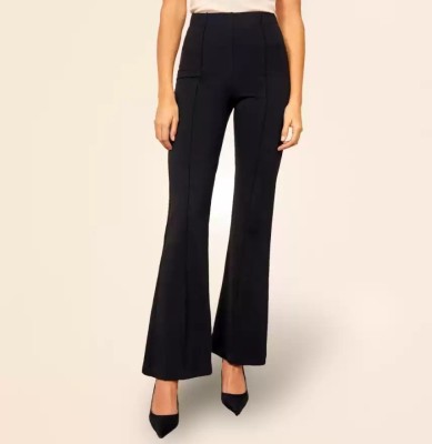 Kaff Regular Fit Women Black Trousers