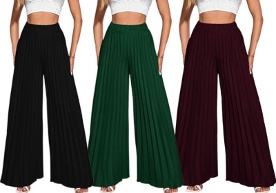 Kintu Parantu Regular Fit Women Multicolor Trousers