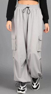 vashist Regular Fit Women Grey Trousers