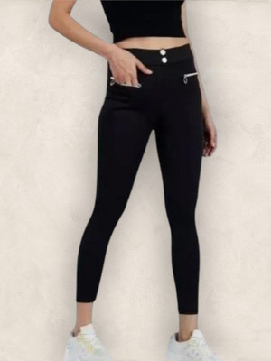 EpicDesigns Comfort Fit Women Black Trousers