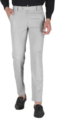 UpToDate Fashion Regular Fit Men Grey Trousers