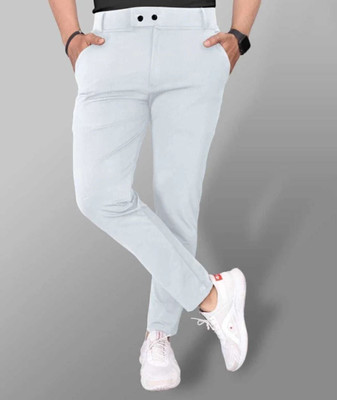 ADVIK FASHION HUB Slim Fit, Comfort Fit Men Grey Trousers