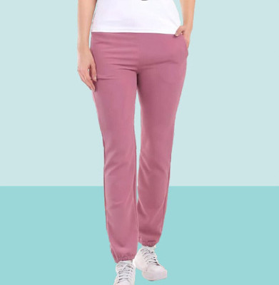 HouseOfCommon Regular Fit Women Pink Trousers