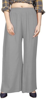 Vinayak Fashion Products Loose Fit Women Grey Trousers