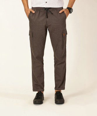 THOMAS SCOTT Relaxed Men Grey Trousers