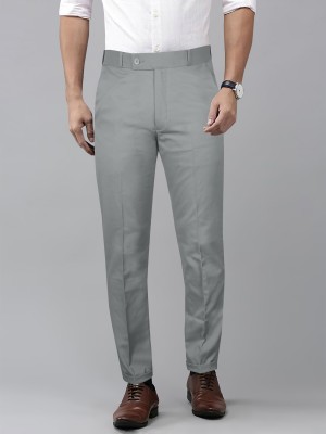 JUST BLACK Relaxed Men Grey Trousers