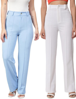 KOTTY Regular Fit Women Multicolor Trousers
