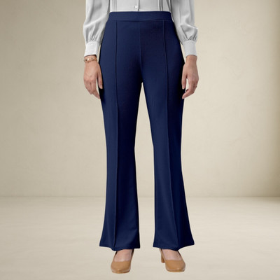 Anitafashion Loose Fit Women Dark Blue Trousers