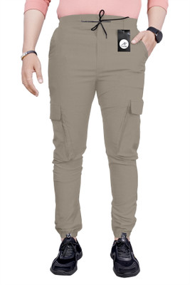 SENGROW Regular Fit Men Beige Trousers