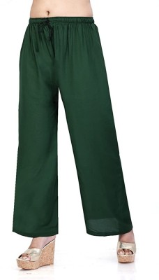 mmm Regular Fit Women Green Trousers