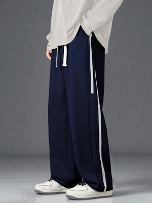 Leriya Fashion Regular Fit Men Blue Trousers